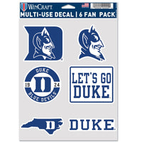 Duke Blue Devils Multi Use 6 Fan Pack