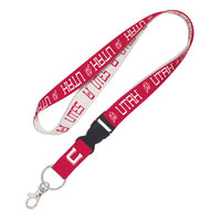 Wholesale-Utah Utes /College Vault Lanyard w/detachable buckle 1"