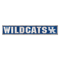 Kentucky Wildcats Wood Sign 6"x36" 3/8" thick