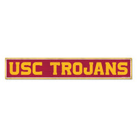 Wholesale-USC Trojans Wood Sign 6"x36" 3/8" thick