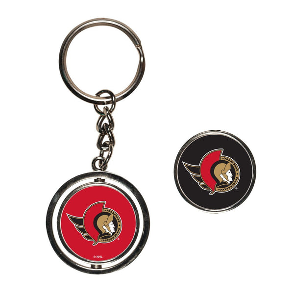 Ottawa Senators Spinner Key Ring