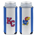 Kansas Jayhawks 12 oz Slim Can Cooler