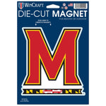 Maryland Terrapins Die Cut Logo Magnet 6.25" x 9"