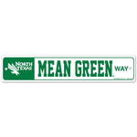 Wholesale-North Texas Mean Green Street / Zone Sign 3.75" x 19"