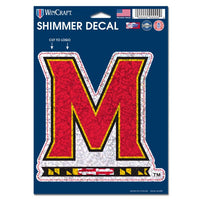 Wholesale-Maryland Terrapins Shimmer Decals 5" x 7"