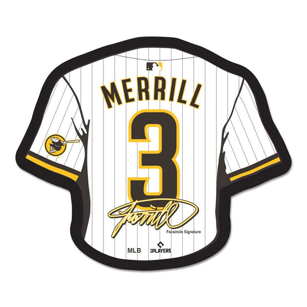 San Diego Padres Collector Pin Jewelry Card Jackson Merrill