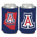 Arizona Wildcats STATE SHAPE Can Cooler 12 oz.