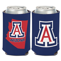 Arizona Wildcats STATE SHAPE Can Cooler 12 oz.