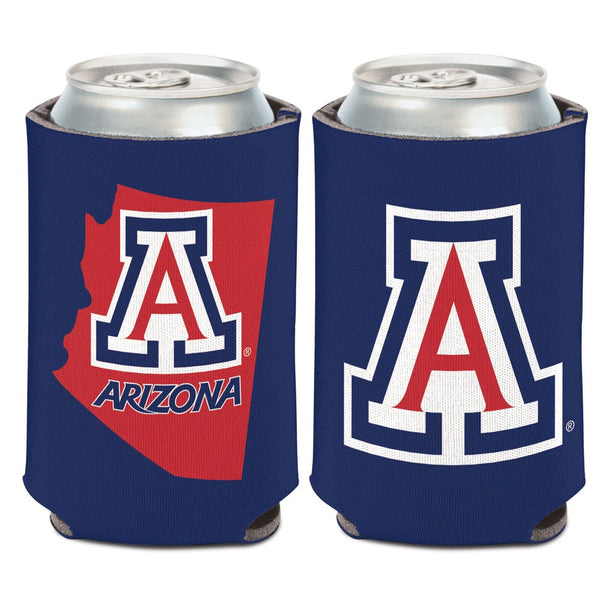 Arizona Wildcats STATE SHAPE Can Cooler 12 oz.