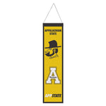 Appalachian State Mountaineers Wool Banner 8" x 32"