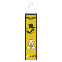 Appalachian State Mountaineers Wool Banner 8" x 32"
