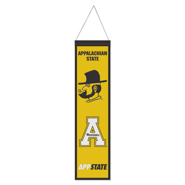 Appalachian State Mountaineers Wool Banner 8" x 32"