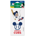 Chicago Cubs / Disney Perfect Cut Decal Set of Two 4"x4"