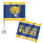 Fort Valley State Wildcats Car Flag 11.75" x 14"