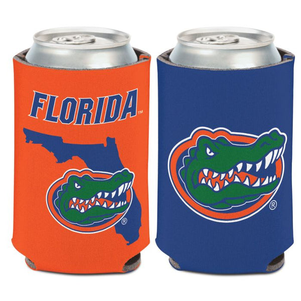 Wholesale-Florida Gators STATE SHAPE Can Cooler 12 oz.
