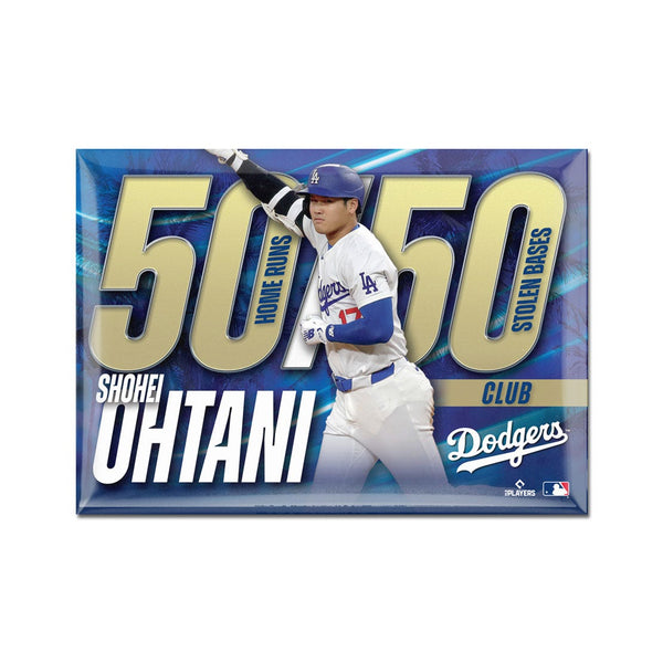 Los Angeles Dodgers Metal Magnet 2.5" x 3.5" Shohei Ohtani