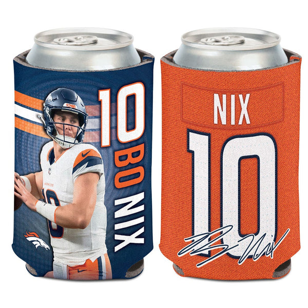 Denver Broncos Can Cooler 12 oz. Bo Nix