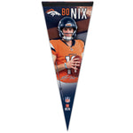 Denver Broncos Premium Pennant 12" x 30" Bo Nix