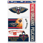 New Orleans Pelicans Multi Use Decal 11" x 17"