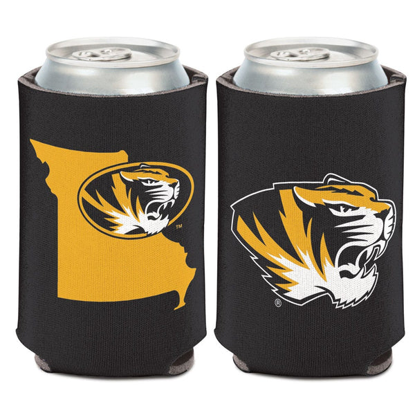 Missouri Tigers STATE SHAPE Can Cooler 12 oz.