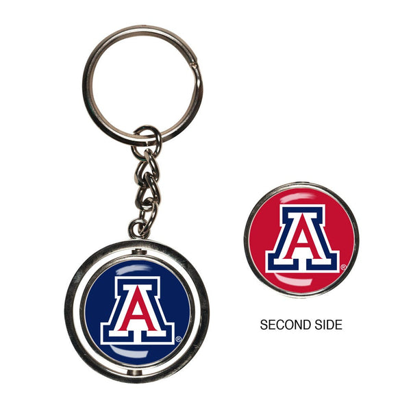 Arizona Wildcats Spinner Key Ring