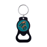 Coastal Carolina Chanticleers Black Bottle Opener Key Ring