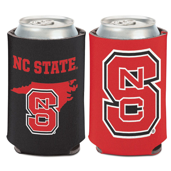NC State Wolfpack STATE SHAPE Can Cooler 12 oz.