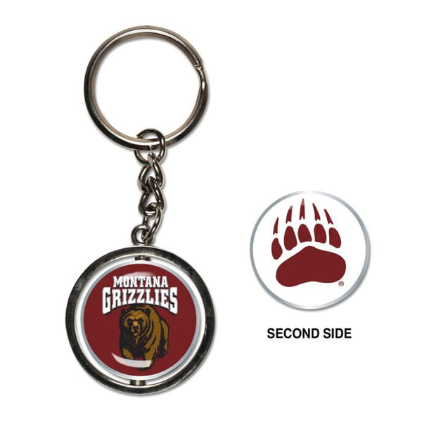 Wholesale-Montana Grizzlies Spinner Key Ring