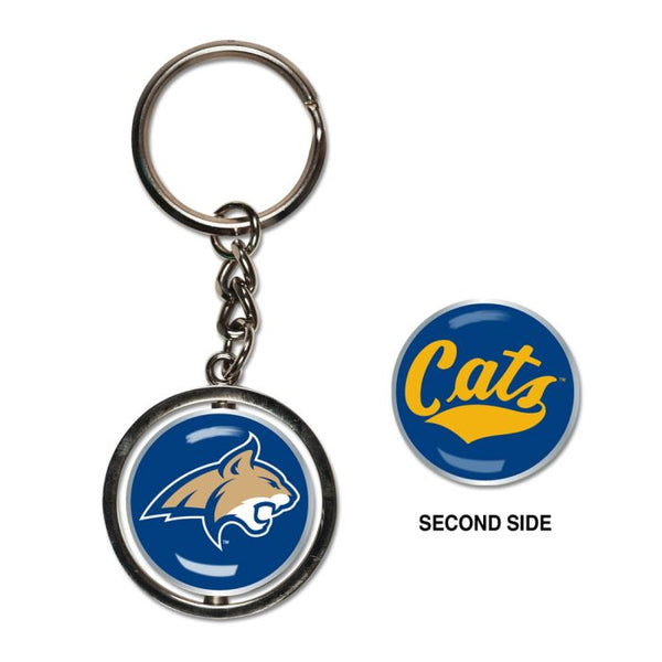 Wholesale-Montana State Bobcats Spinner Key Ring