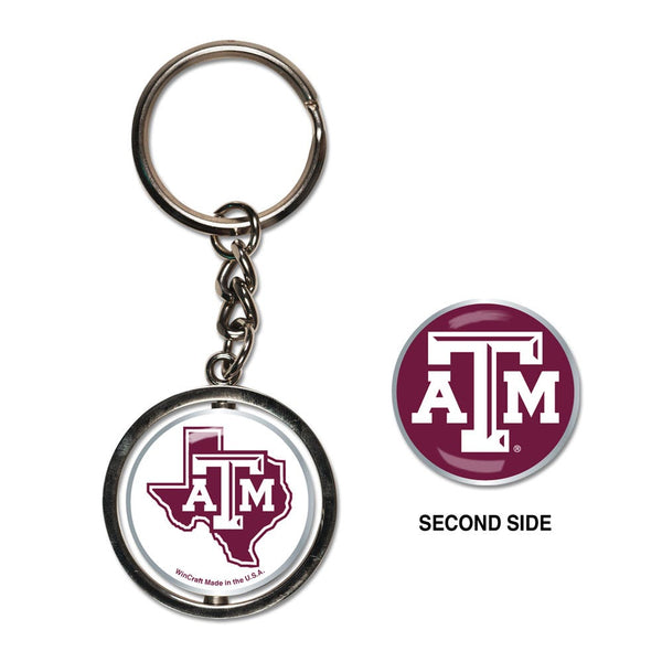 Texas A&M Aggies Spinner Key Ring