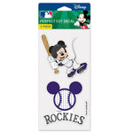Colorado Rockies / Disney Perfect Cut Decal Set of Two 4"x4"
