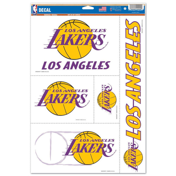 Los Angeles Lakers Multi Use Decal 11" x 17"
