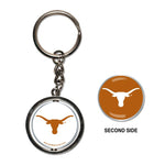 Texas Longhorns Spinner Key Ring