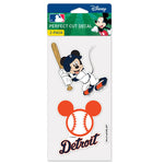 Detroit Tigers / Disney Perfect Cut Decal Set of Two 4"x4"