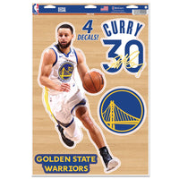 Golden State Warriors Multi-Use Decal 11" x 17" Stephen Curry