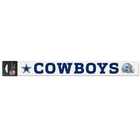 Dallas Cowboys Perfect Cut Decals 2" x 17"