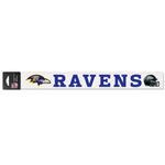 Baltimore Ravens Perfect Cut Decals 2" x 17"