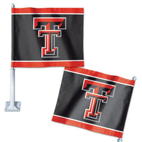 Wholesale-Texas Tech Red Raiders Car Flag 11.75" x 14"