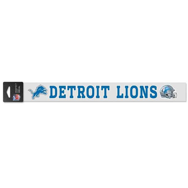 Detroit Lions Perfect Cut Decals 2" x 17"
