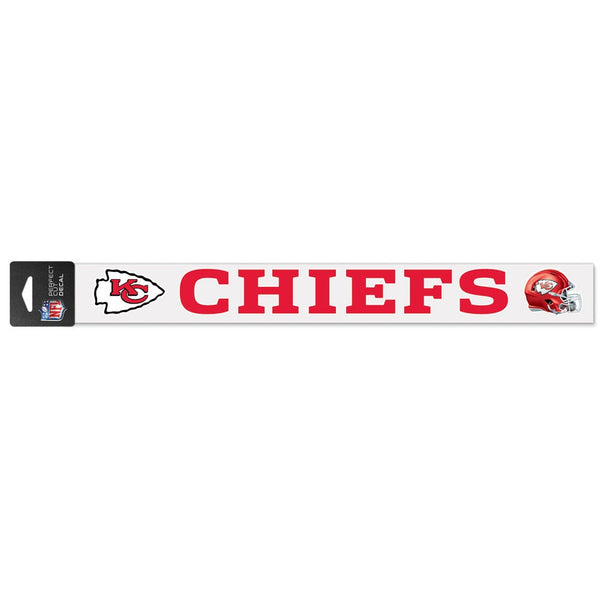 Kansas City Chiefs Perfect Cut Decals 2" x 17"