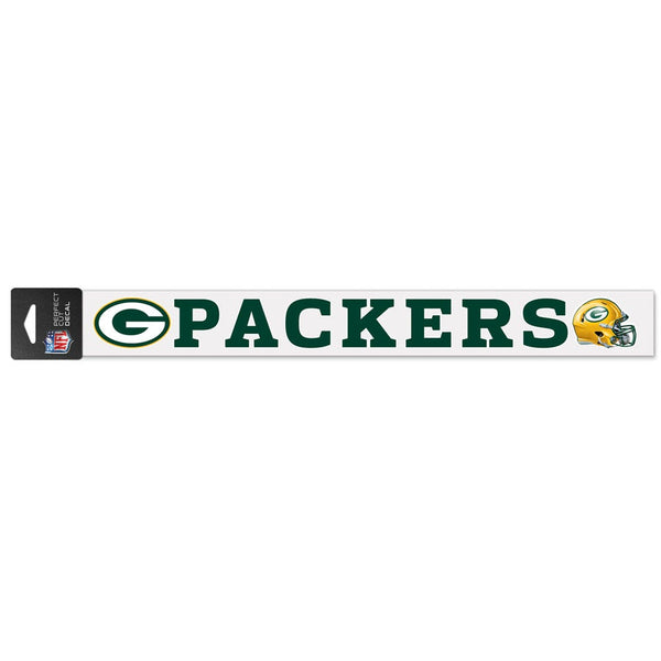 Green Bay Packers Perfect Cut Decals 2" x 17"