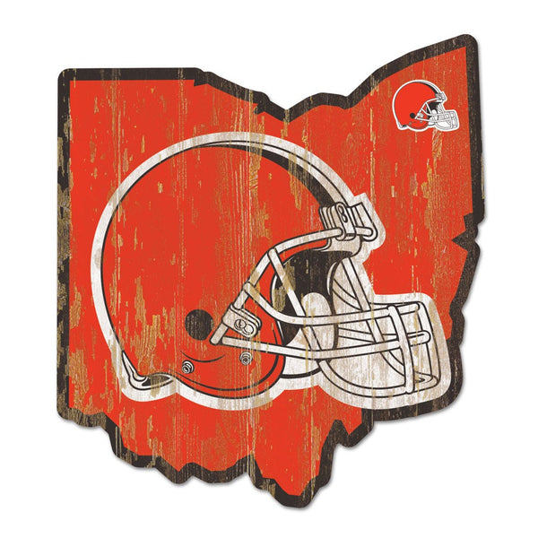 Cleveland Browns STATE SHAPE