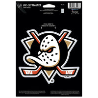 Anaheim Ducks Die Cut Logo Magnet 6.25" x 9"