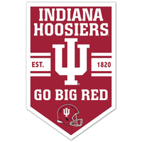 Indiana Hoosiers Wood Sign 11" x 17" 1/4" thick