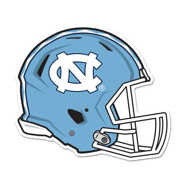 North Carolina Tar Heels Wood Sign Helmet