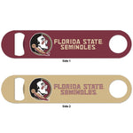 Wholesale-Florida State Seminoles Metal Bottle Opener 2 Sided