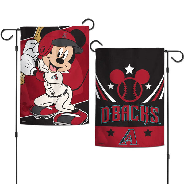 Arizona Diamondbacks / Disney Garden Flags 2 sided 12.5" x 18"
