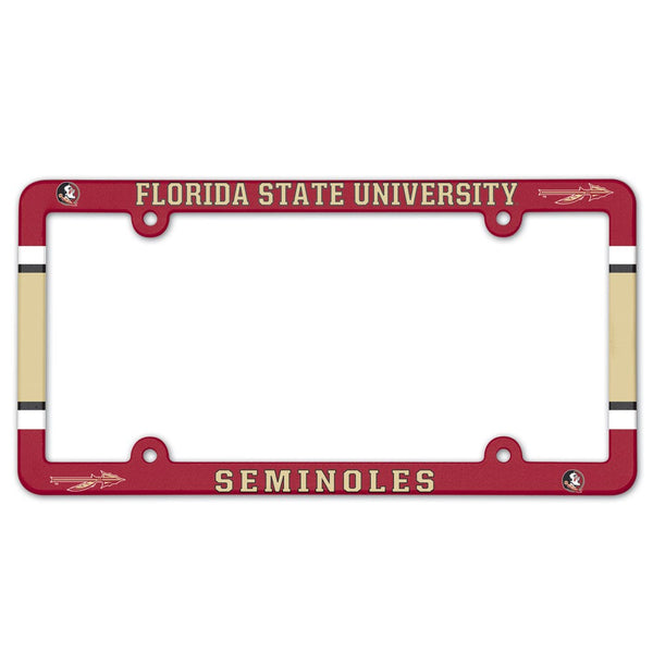 Florida State Seminoles Lic Plate Frame Full Color