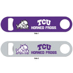 TCU Horned Frogs Metal Bottle Opener 2 Sided