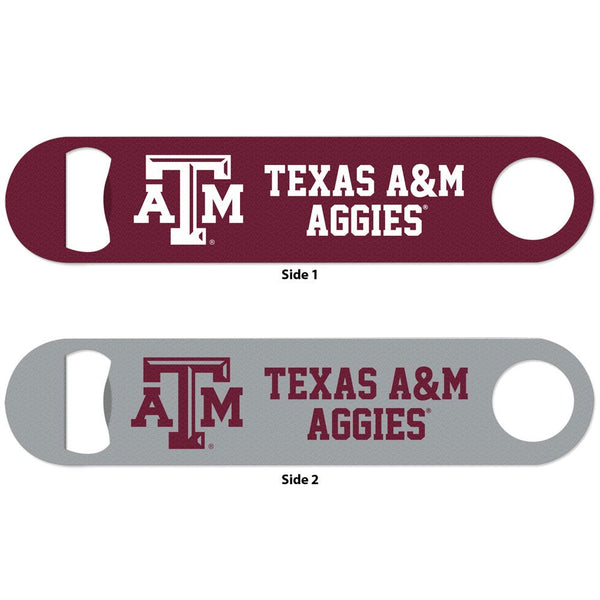 Texas A&M Aggies Metal Bottle Opener 2 Sided